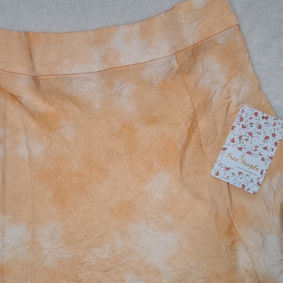 Free People Peach Skirt Flowy Size 8 NWT - Picture 2 of 6